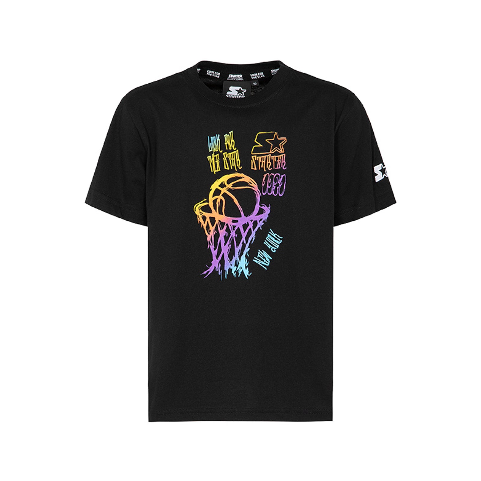 T-shirt Graffiti Black Junior