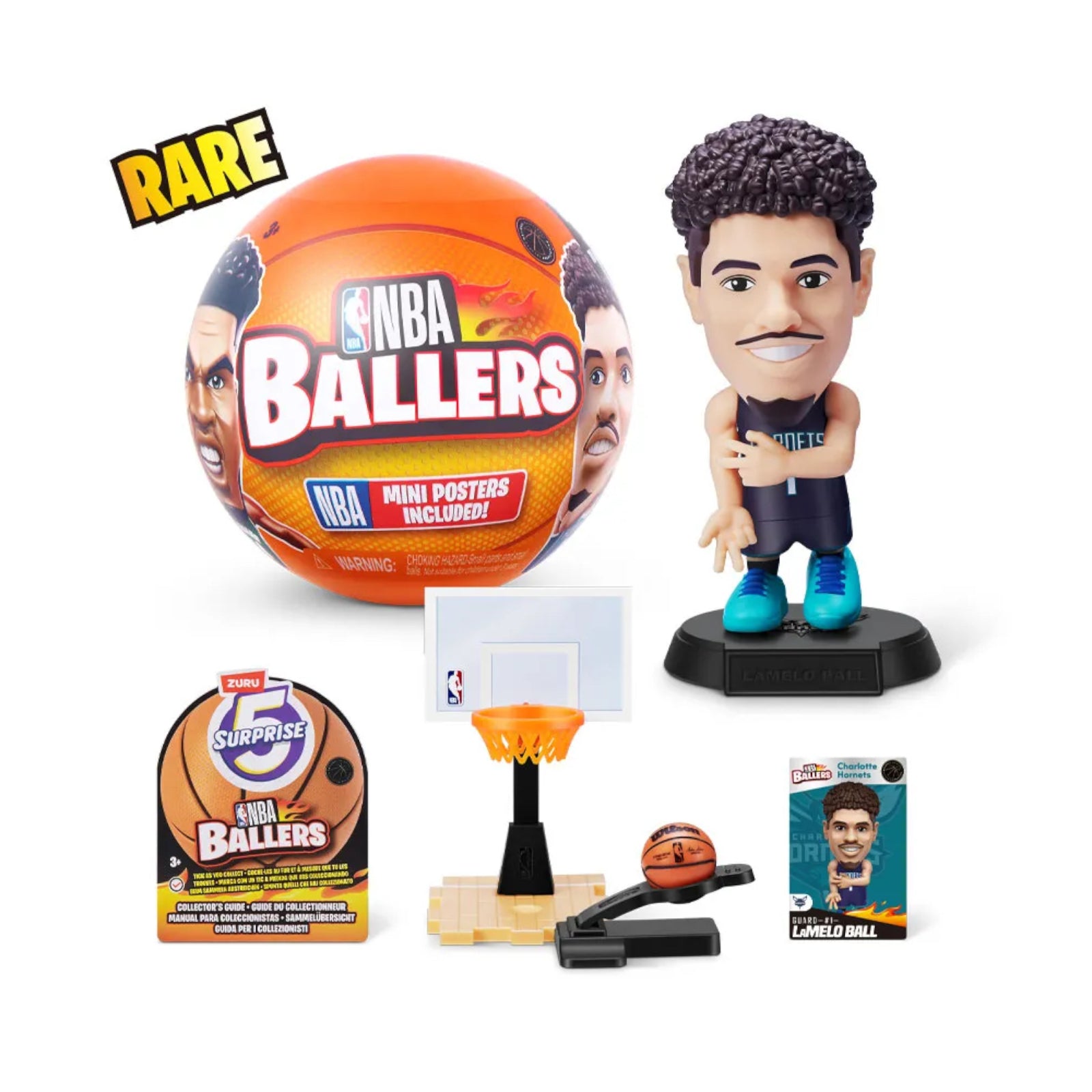 5 Surprise NBA Ballers Series 1