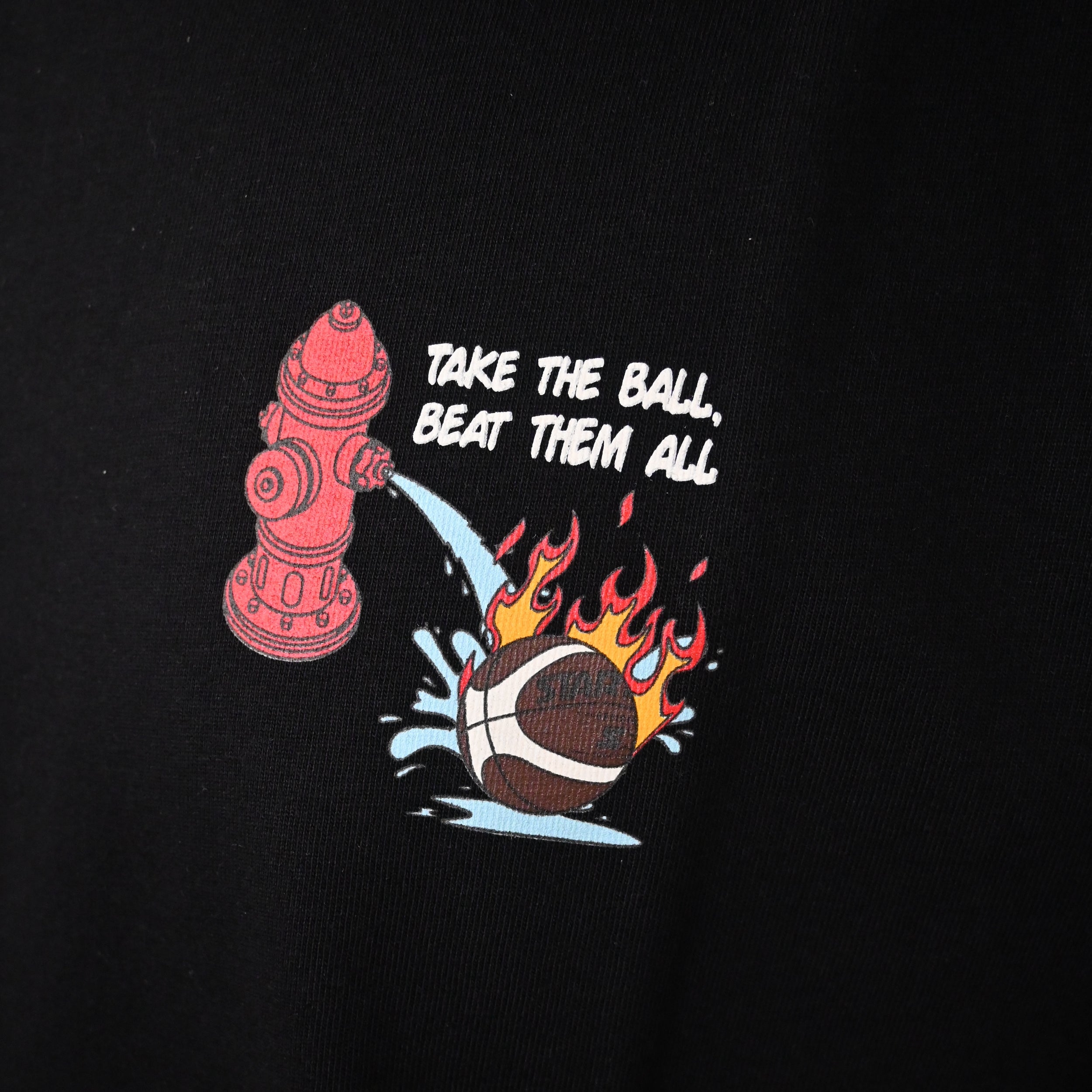 Take The Ball, Beat Them All - Front Print