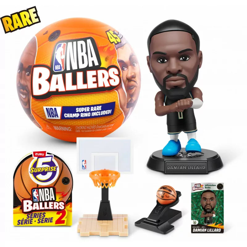 5 Surprise NBA Ballers Series 2