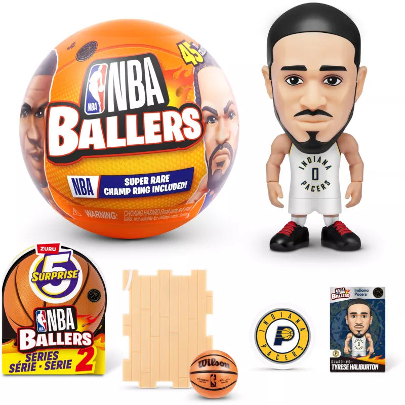 5 Surprise NBA Ballers Series 2