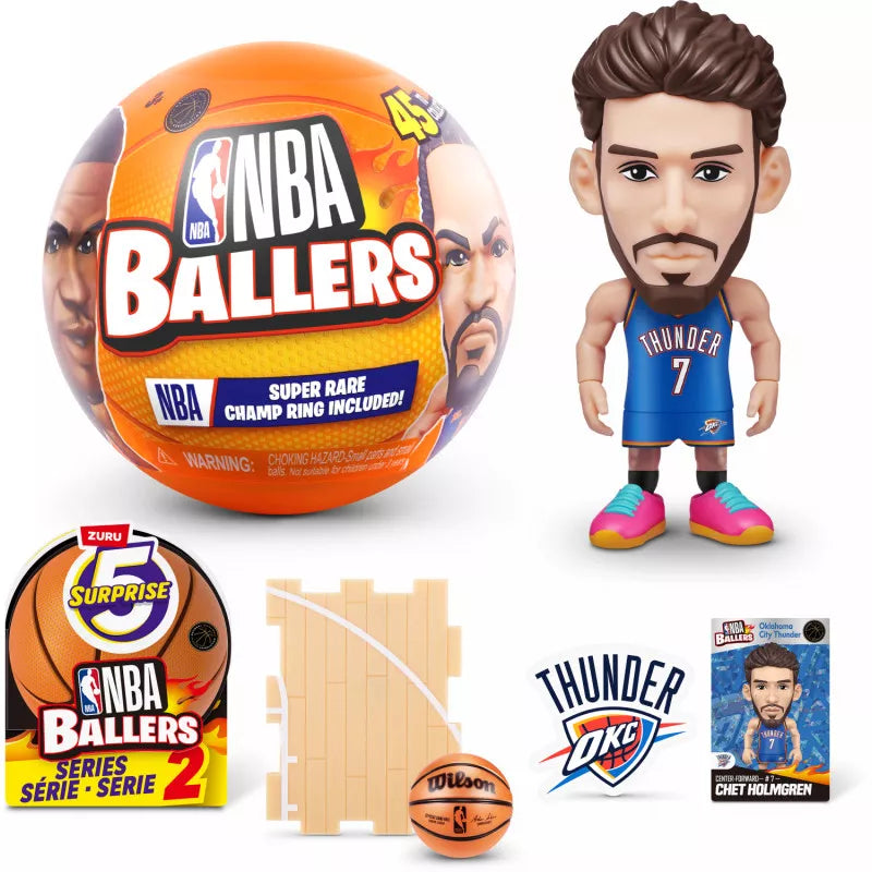 5 Surprise NBA Ballers Series 2