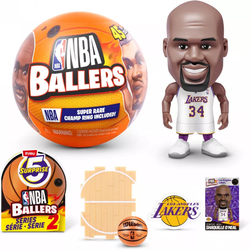 5 Surprise NBA Ballers Series 2