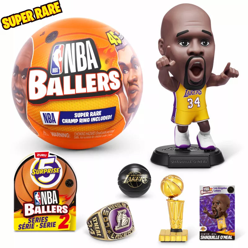 5 Surprise NBA Ballers Series 2