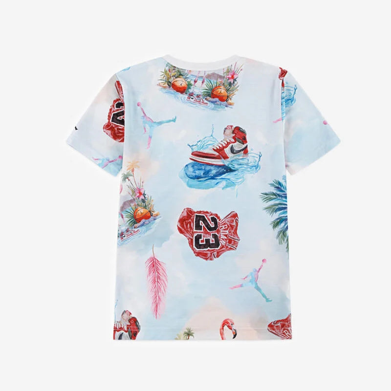 T-shirt AOP Flamingo Junior