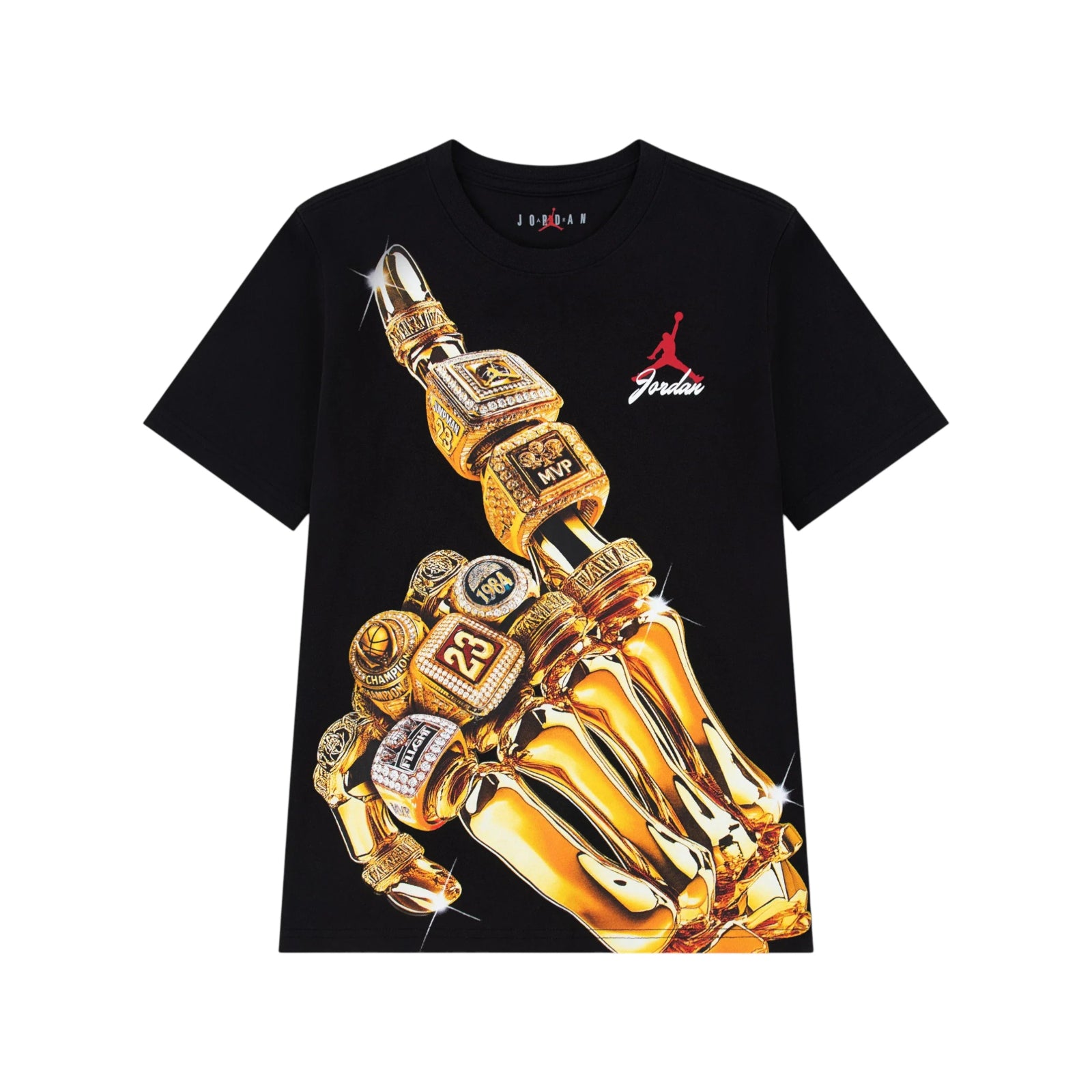 23K MJ Skeleton Rings T-Shirt