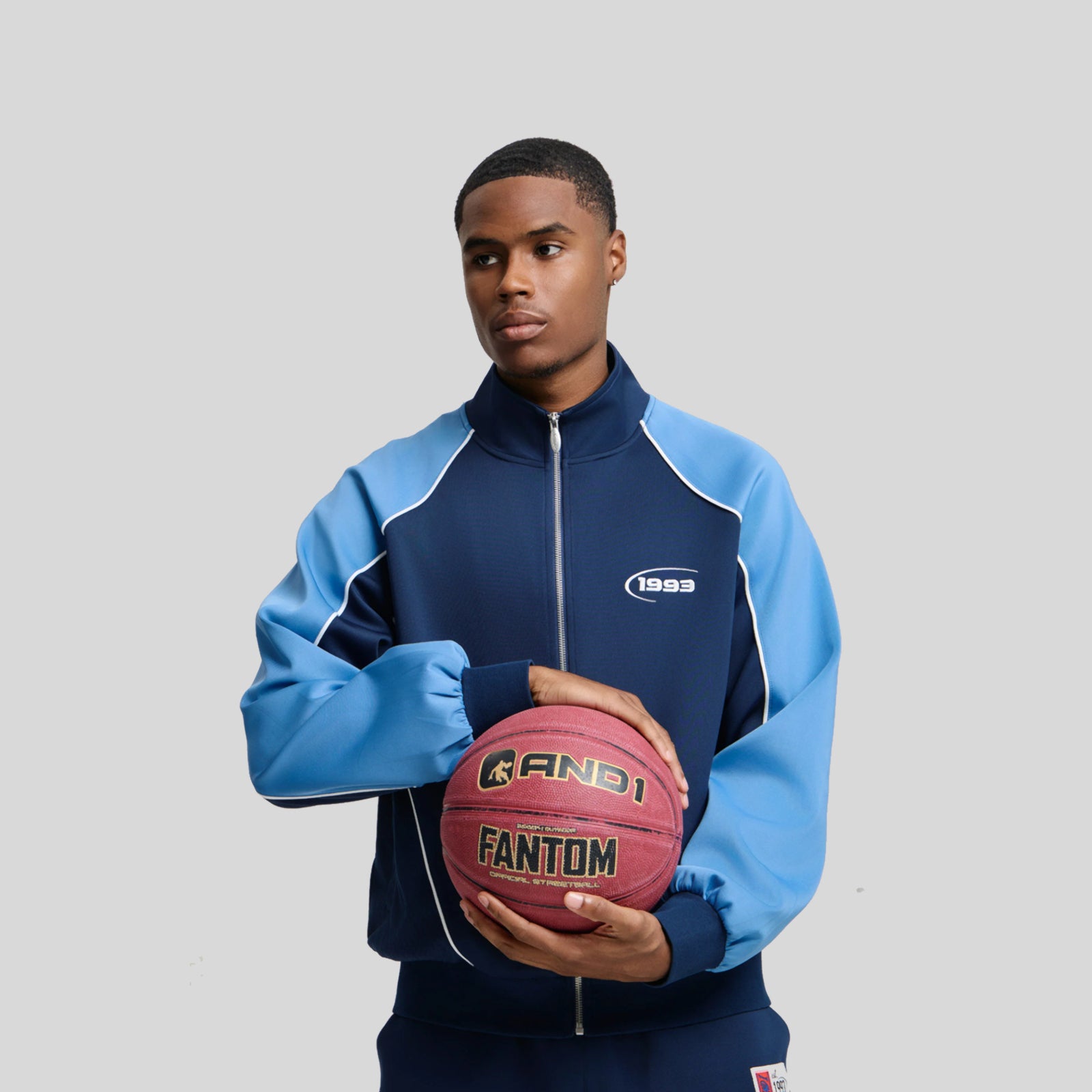 Logo Panelled Track Jacket