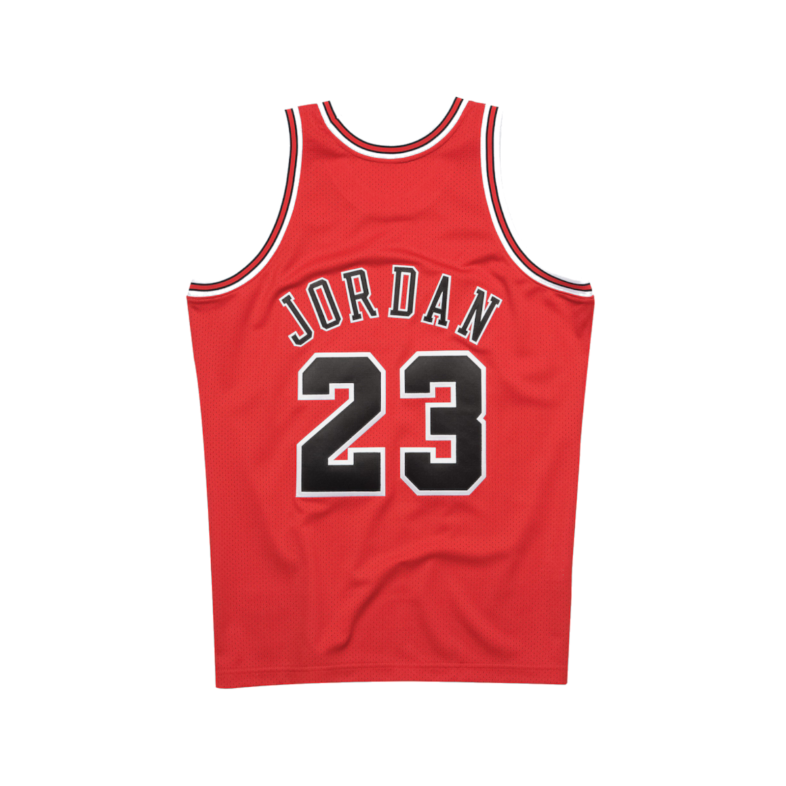Authentic Jersey Chicago Bulls 1997-98 Michael Jordan University Red