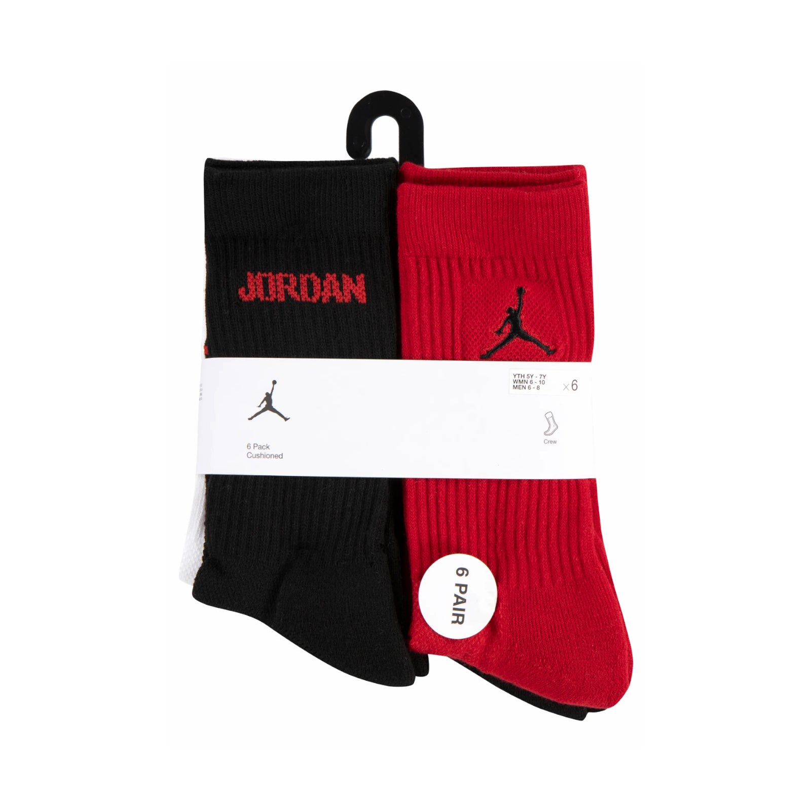Legend Crew 6 Pack Red