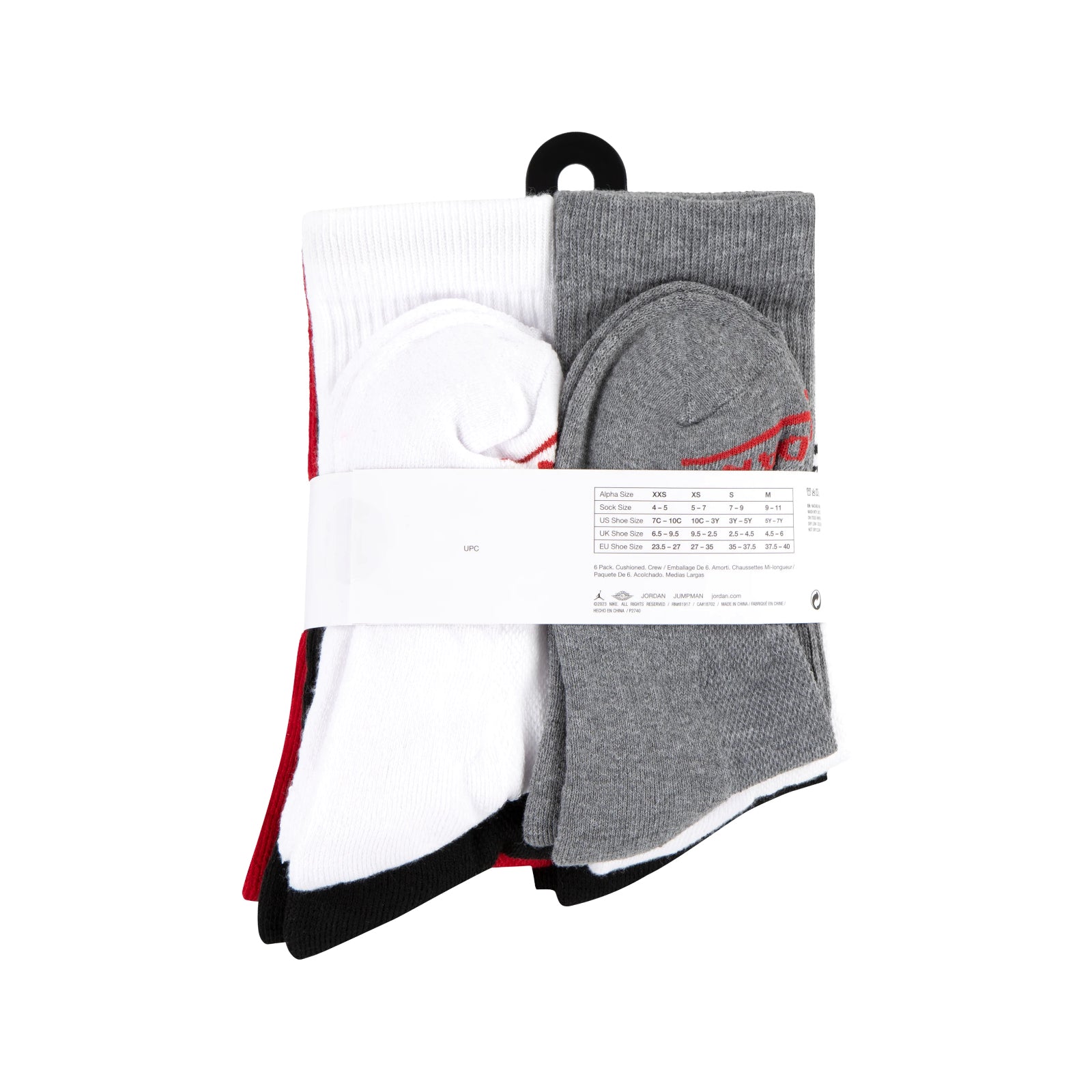 Legend Crew 6 Pack Red