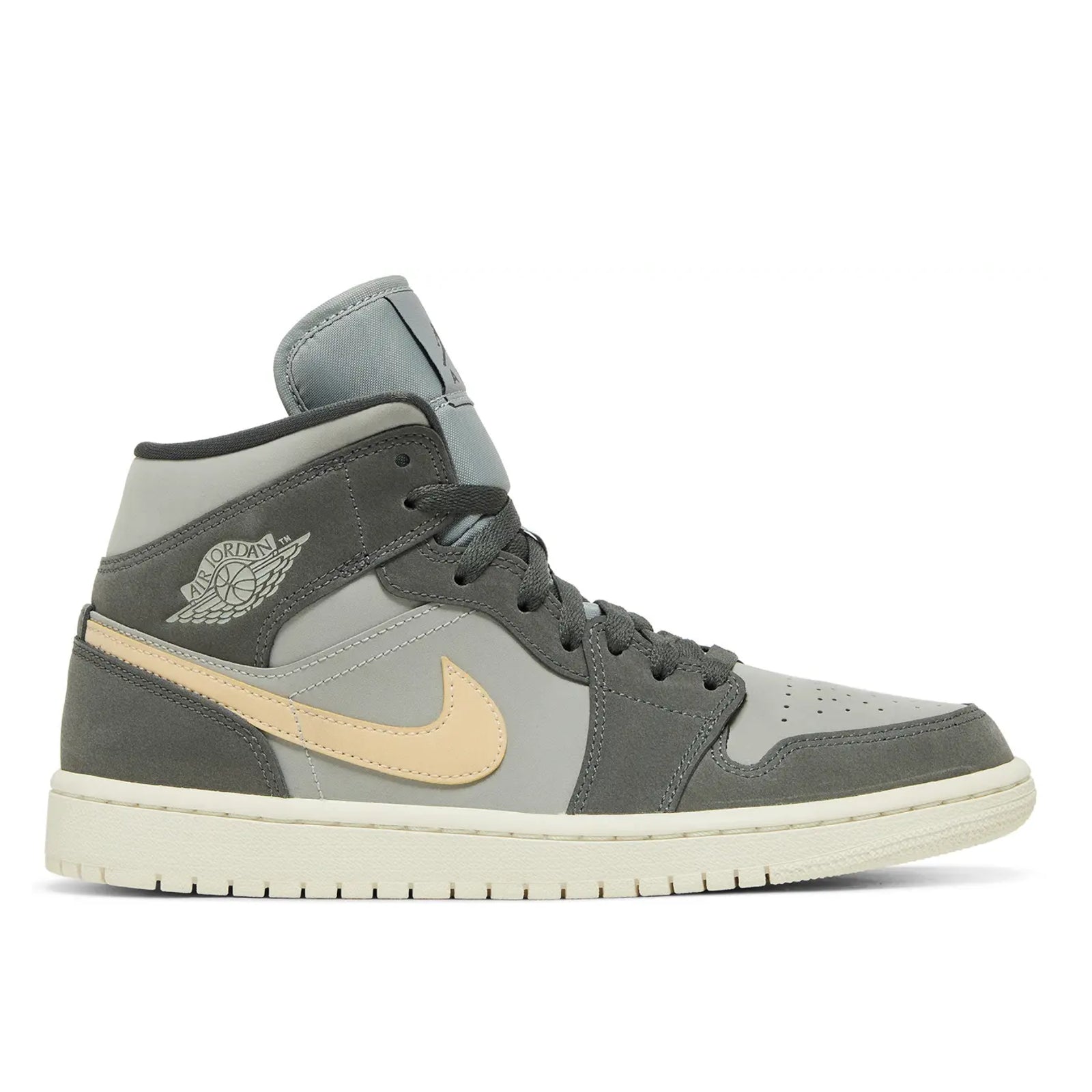 Air Jordan 1 Mid Wmns Iron Grey Onyx