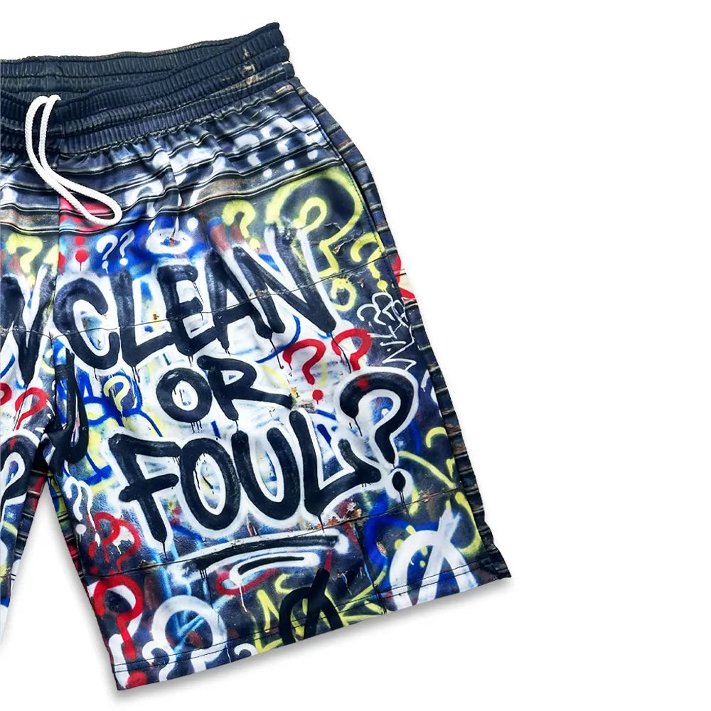Clean or Foul shorts