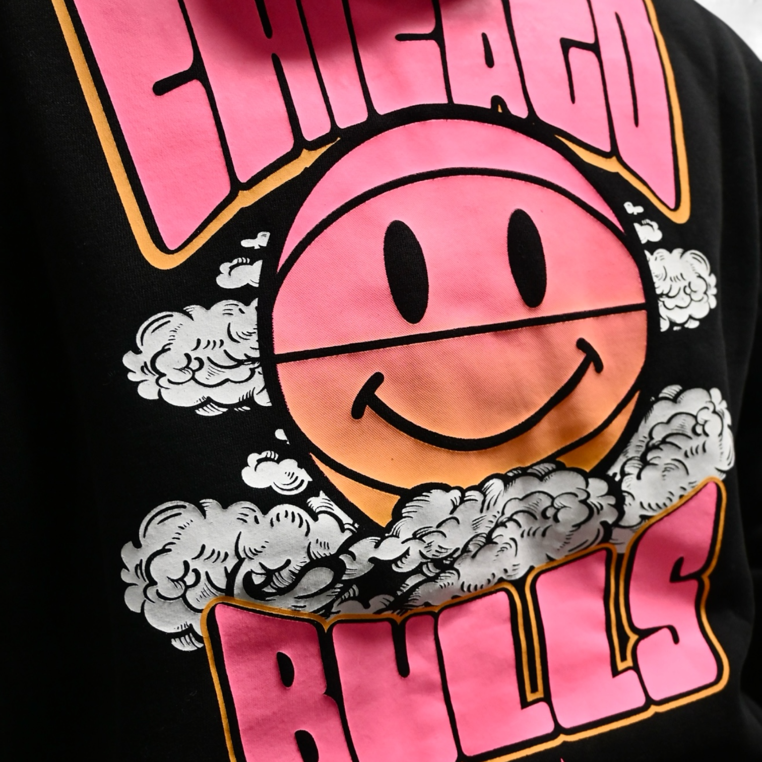 Team Chicago Bulls Neon Hoodie