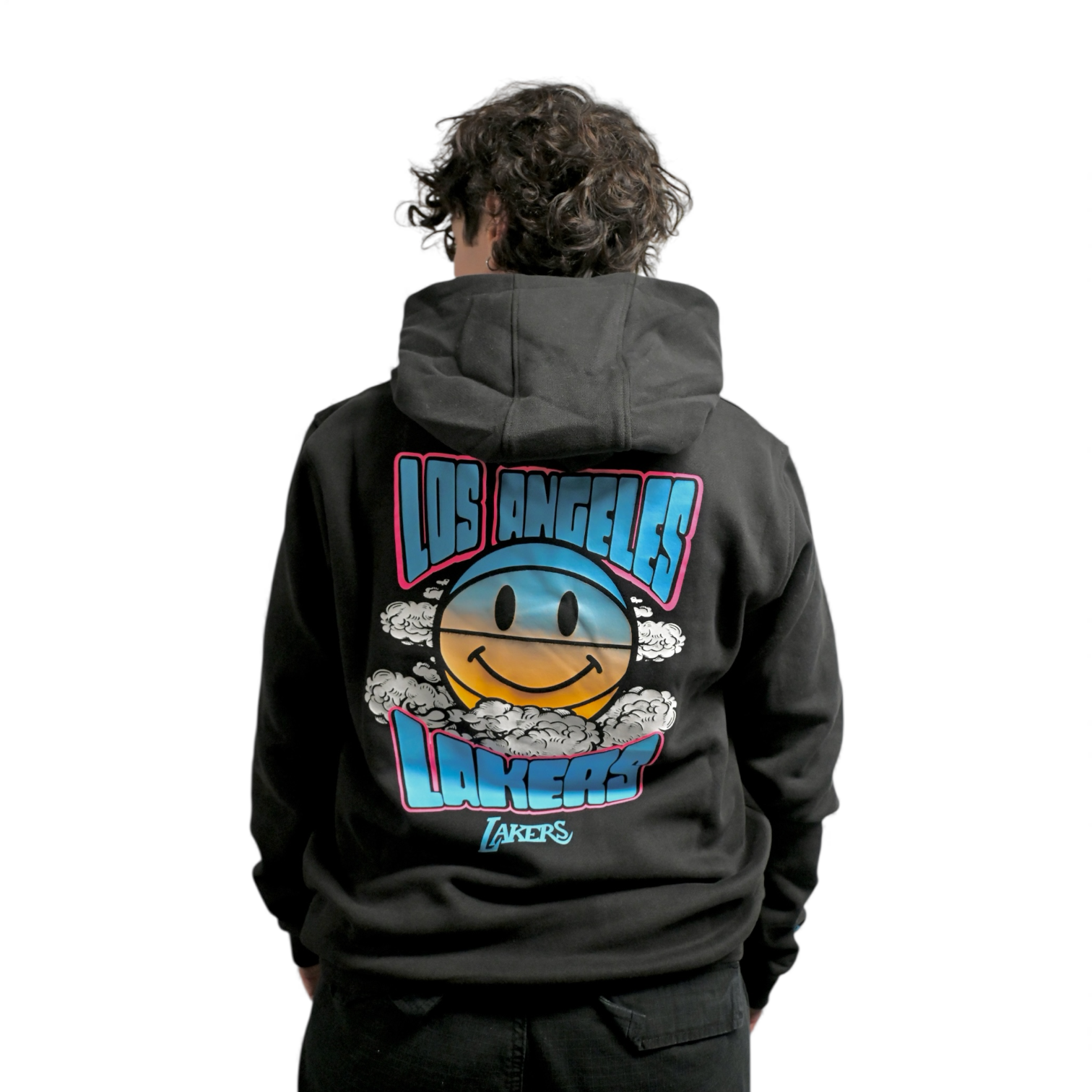 Team Los Angeles Lakers Neon Hoodie