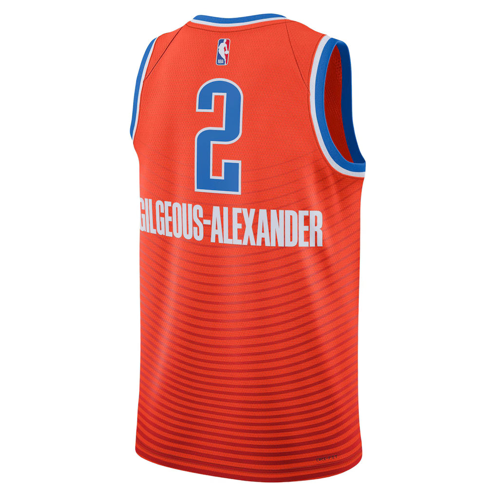 NBA Statement Edition Swingman Shai Gilgeous-Alexander Oklahoma City Thunder Junior