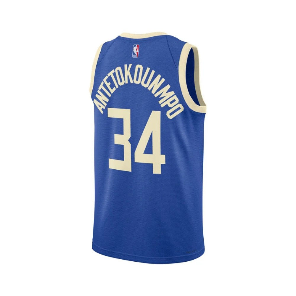 NBA City Edition Swingman - Giannis Antetokounmpo Milwaukee Bucks Jr