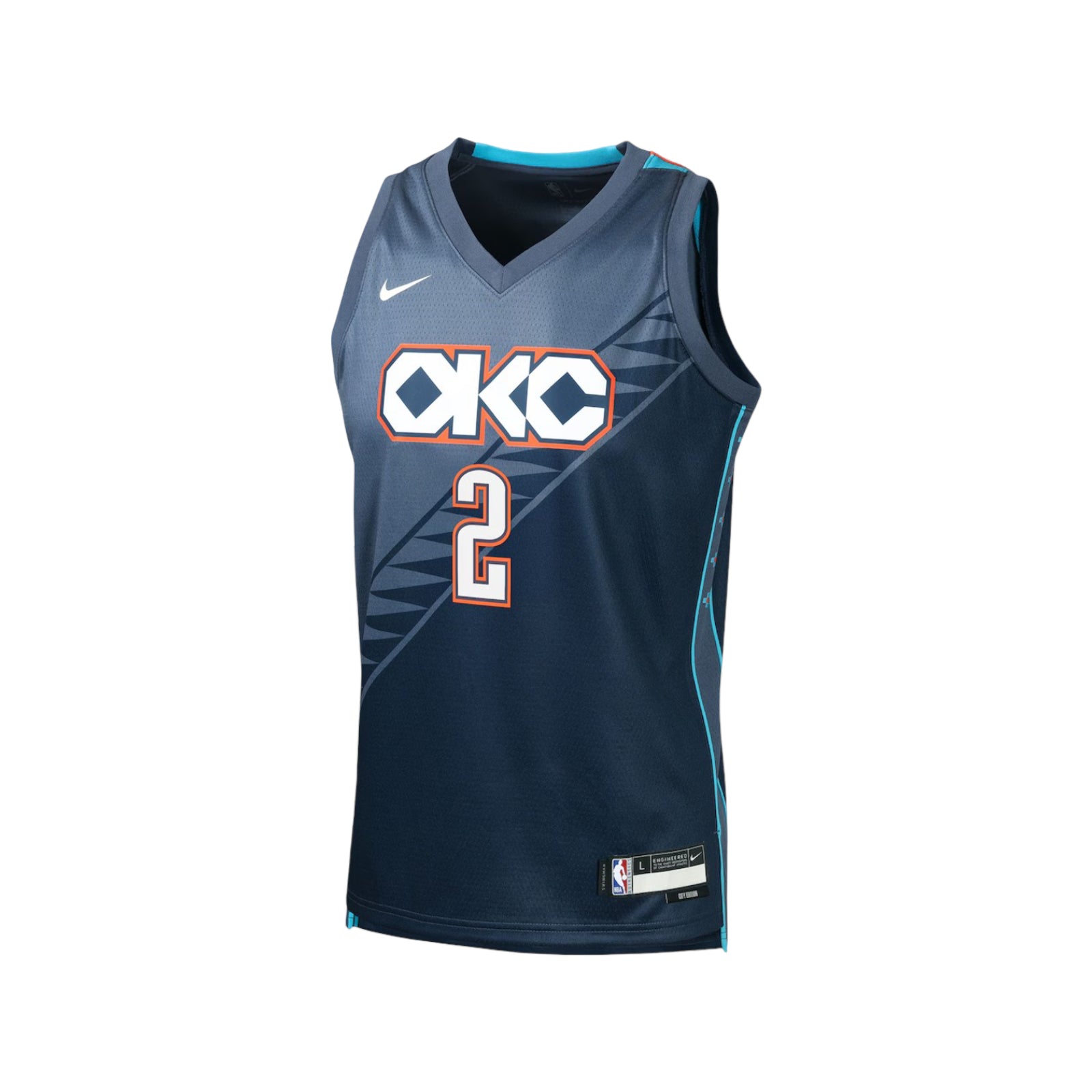 NBA City Edition Swingman Shai Gilgeous-Alexander Oklahoma City Thunder Junior