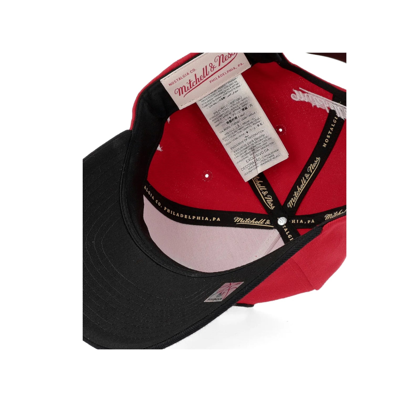 Team Colour Logo NBA Pro Crown Chicago Bulls