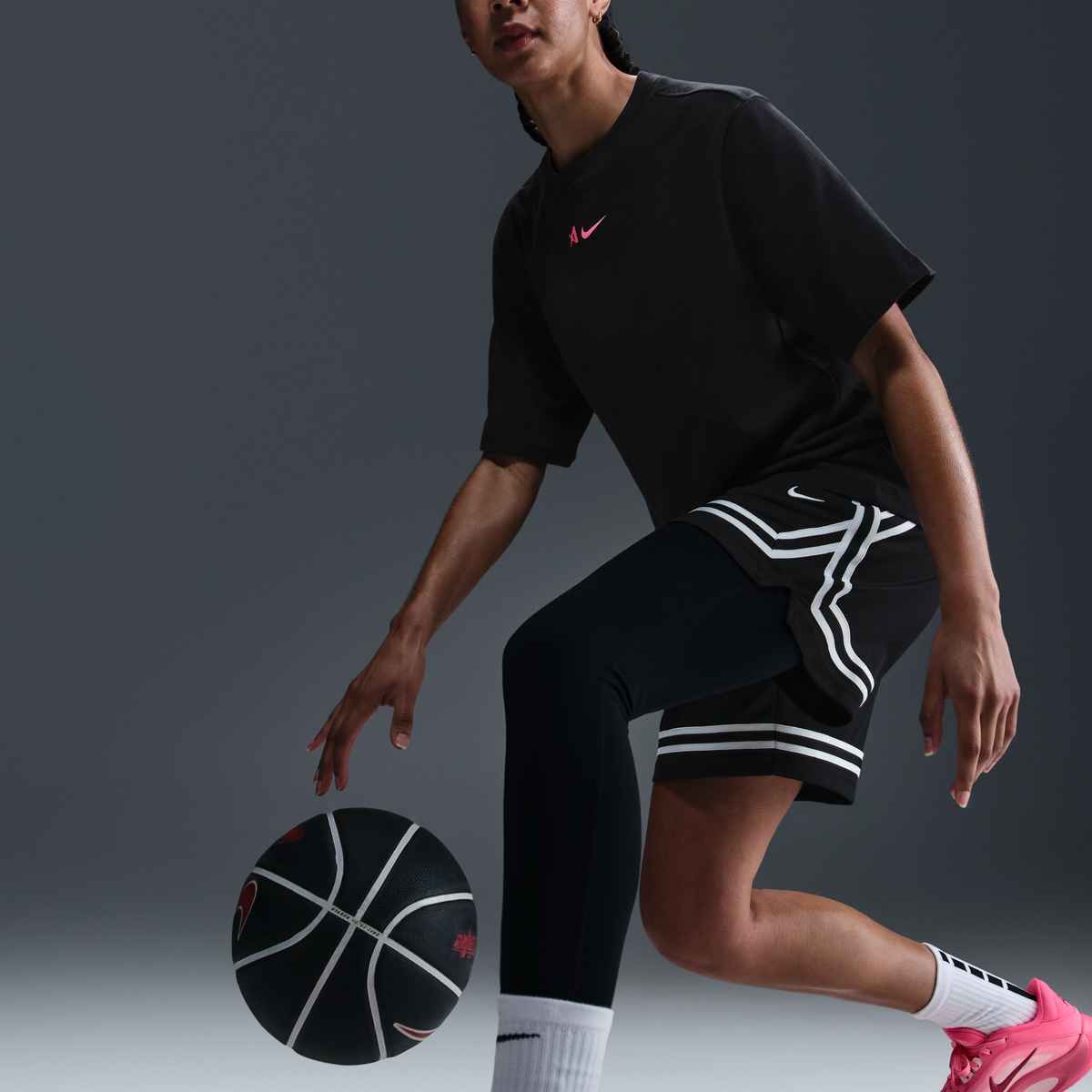 A'ja Wilson Women's A'symmetric Single-Leg Leggings