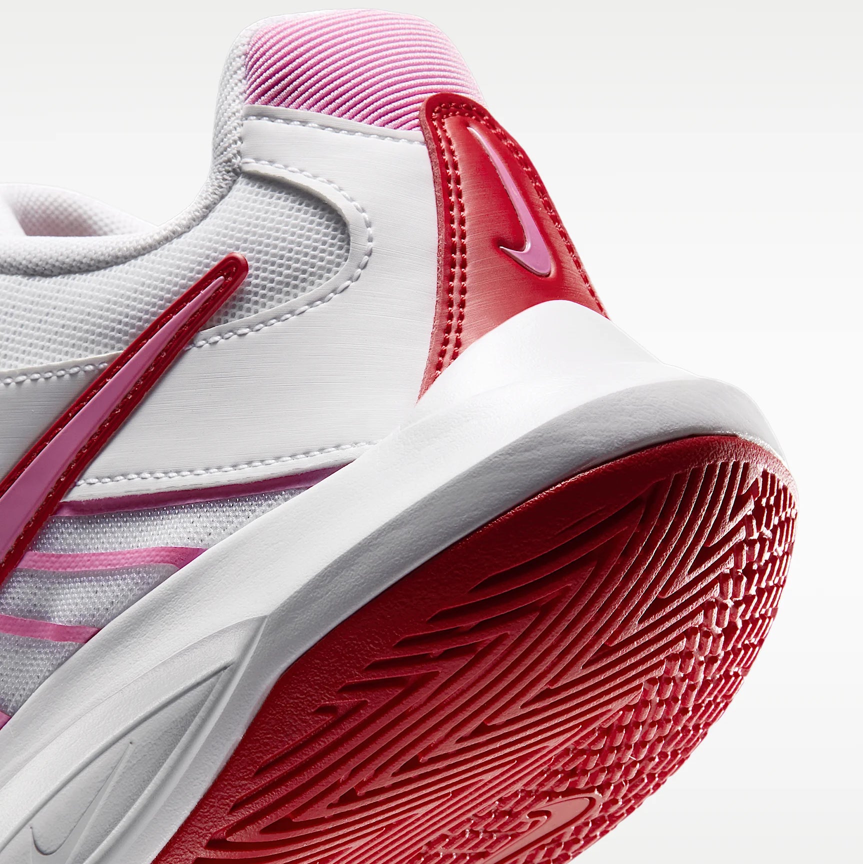 Hyperspeed Court 2 Pink Rise-University Red