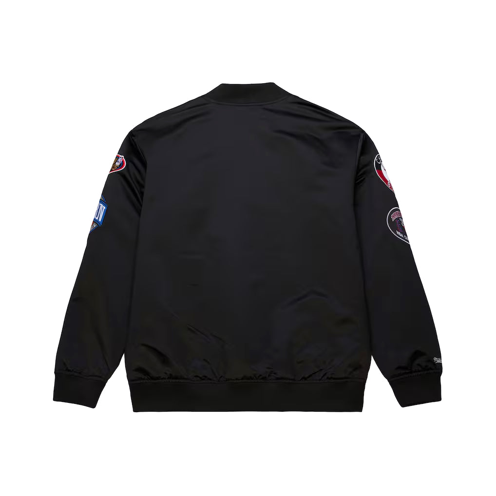 Chicago Bulls Black Out Full-Snap Varsity Jacket