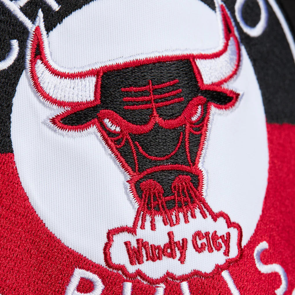 Chicago Bulls Black Out Full-Snap Varsity Jacket