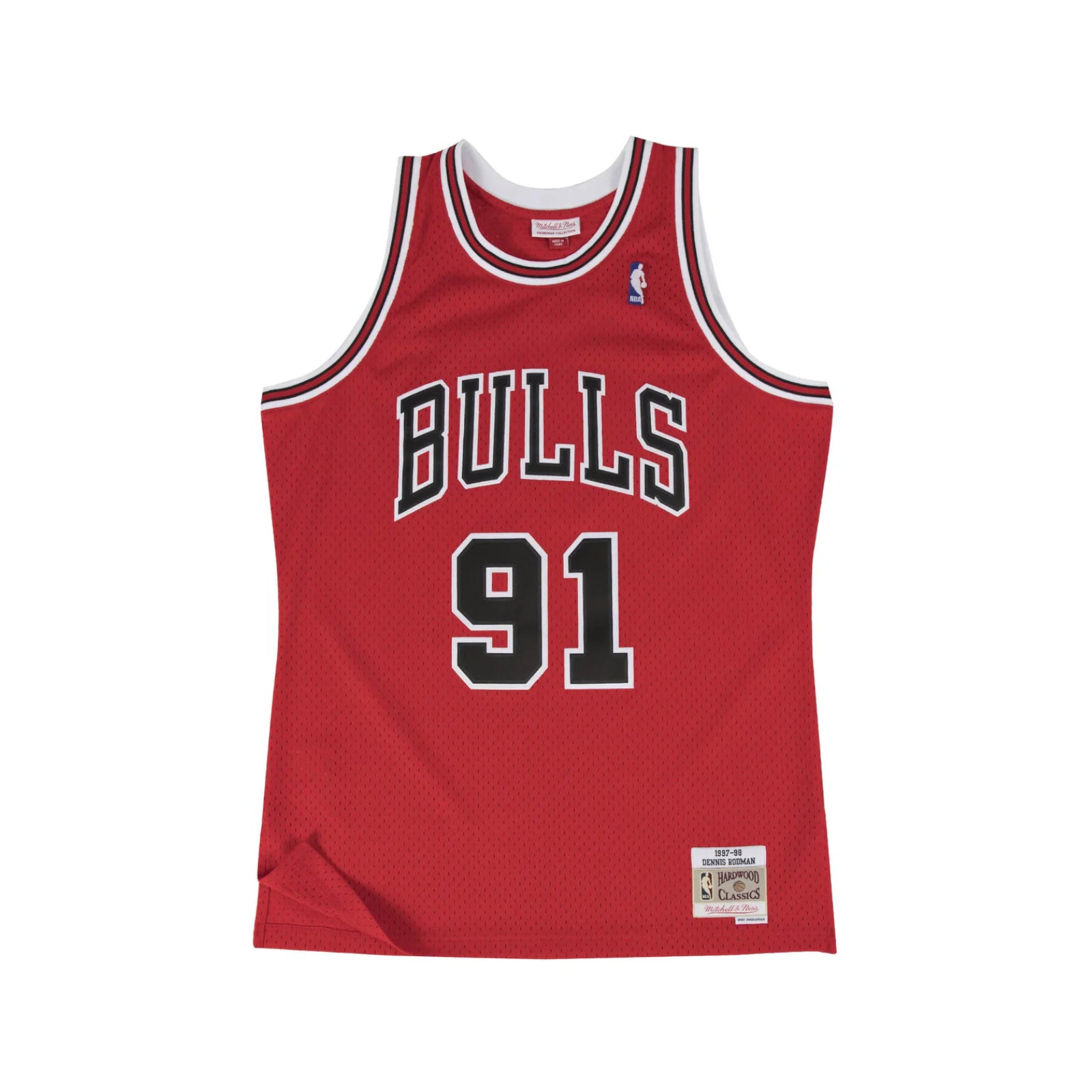 Swingman Jersey Chicago Bulls 1997-98 Dennis Rodman