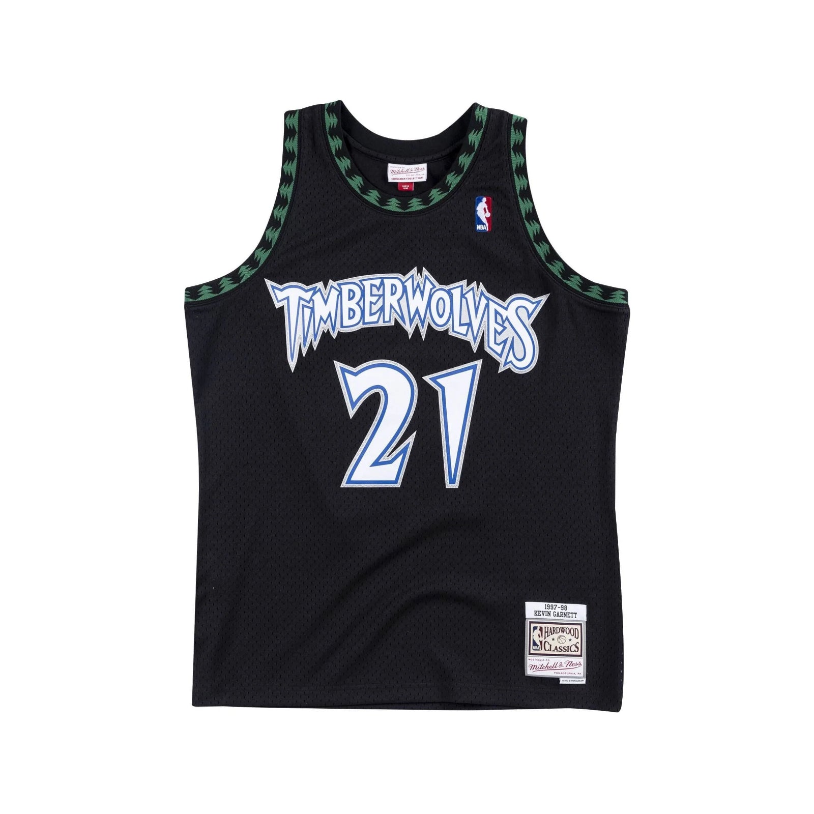 Swingman Jersey Minnesota Timberwolves 1997-98 Kevin Garnett