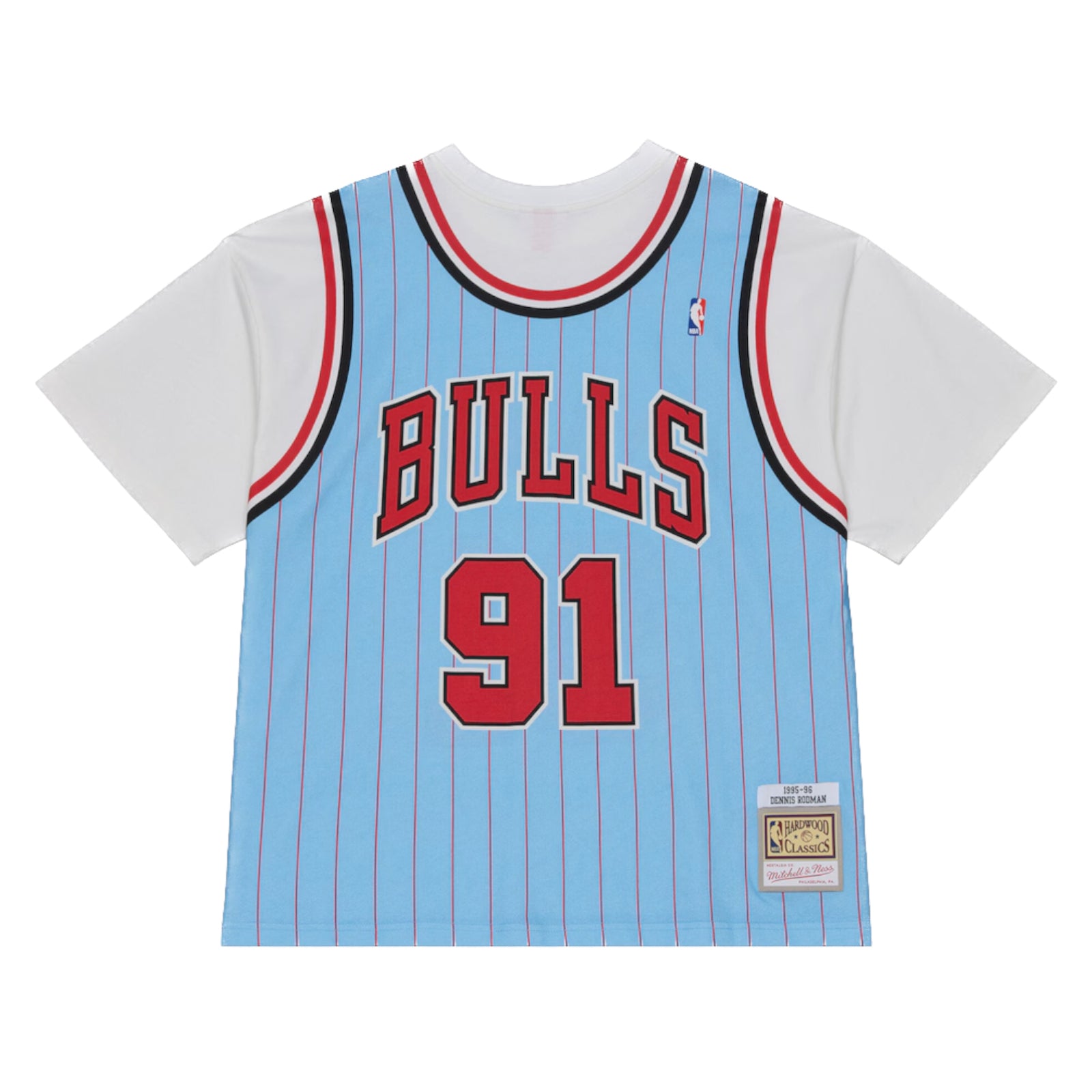 Best In Class Jersey T-Shirt Dennis Rodman Chicago Bulls 1995-96