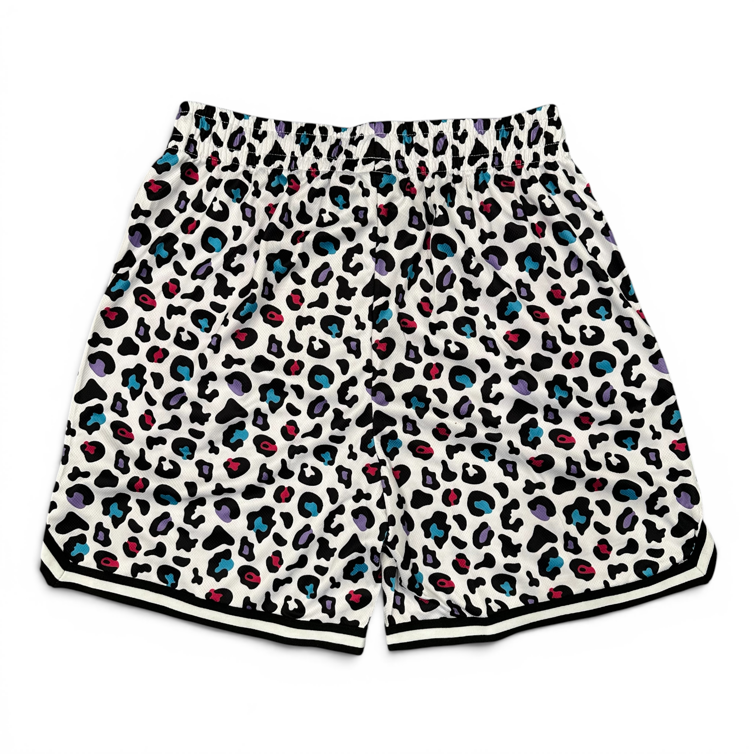 Leopard White Short