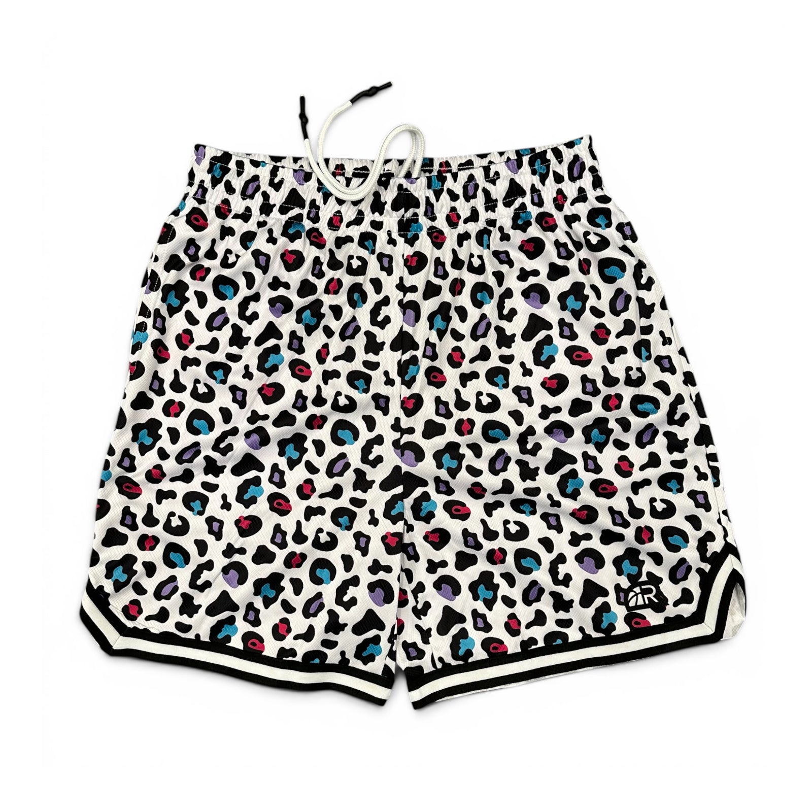 Leopard White Short