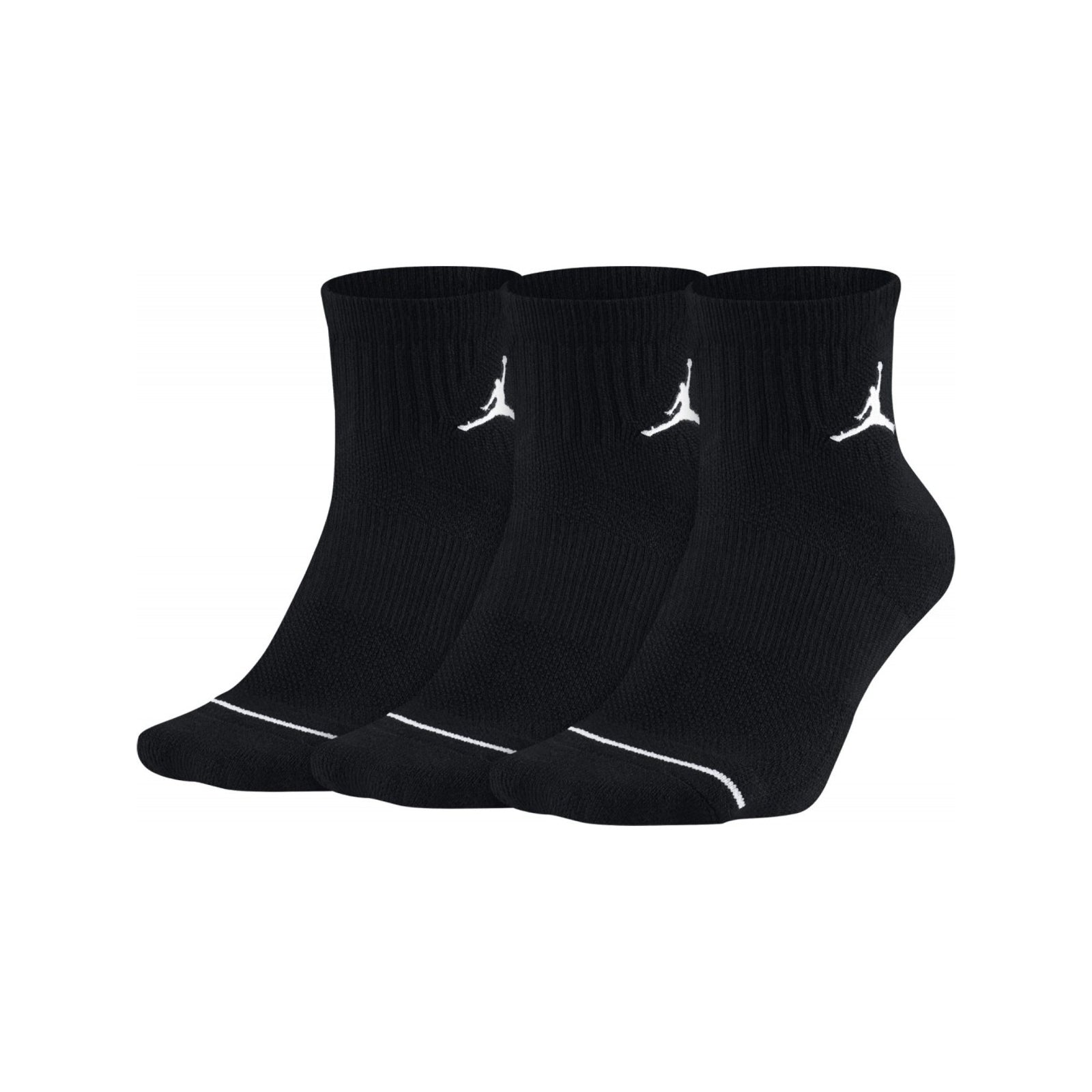 Dri-Fit Low Basketball Socks 3 Pairs Black