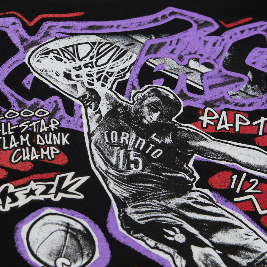 NBA Chalked Up Tee Raptors Vince Carter