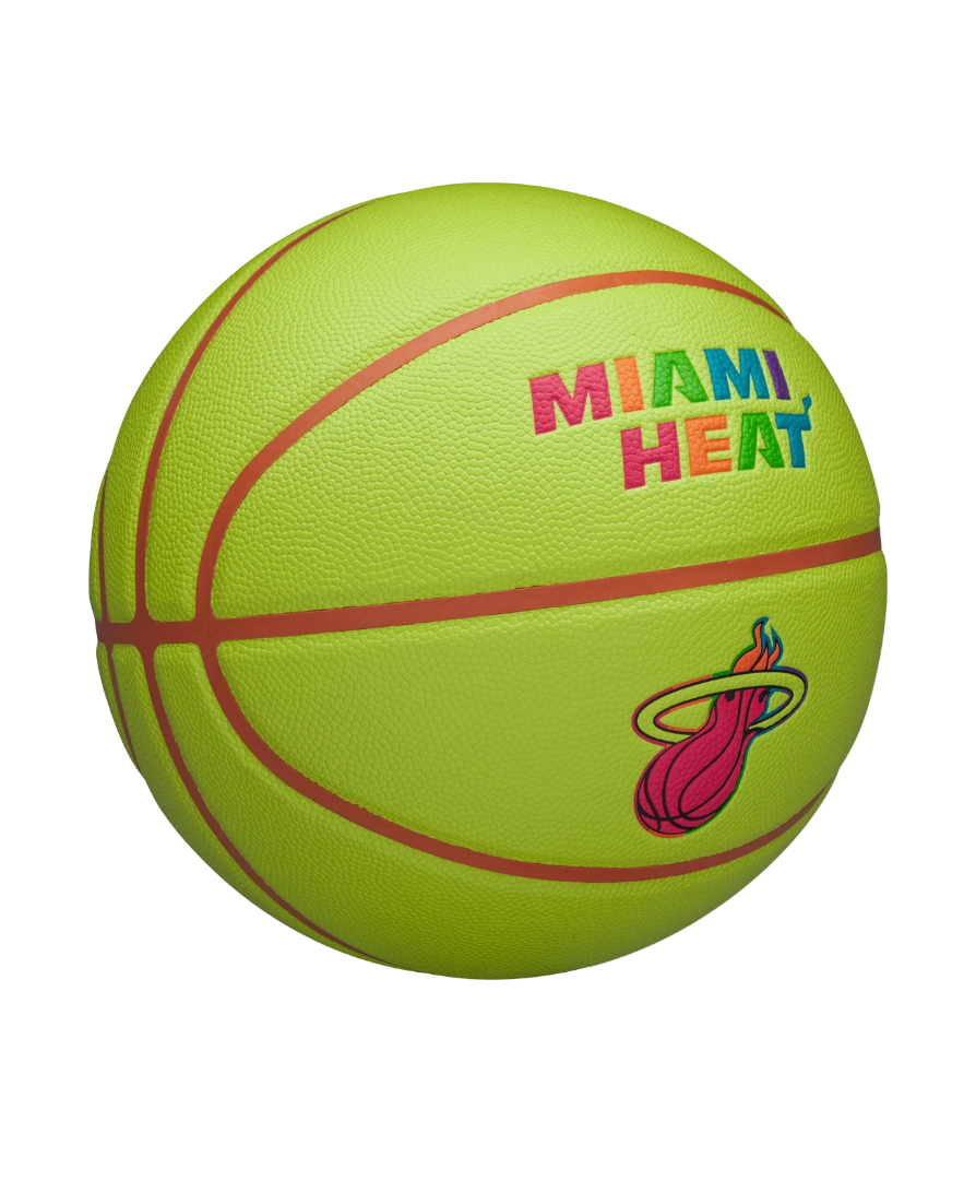 NBA Team Neon BSKT Miami Heat