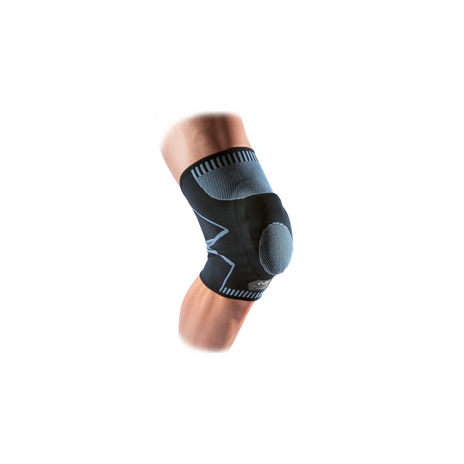Elastic knee brace for recovery with refrigerated bags