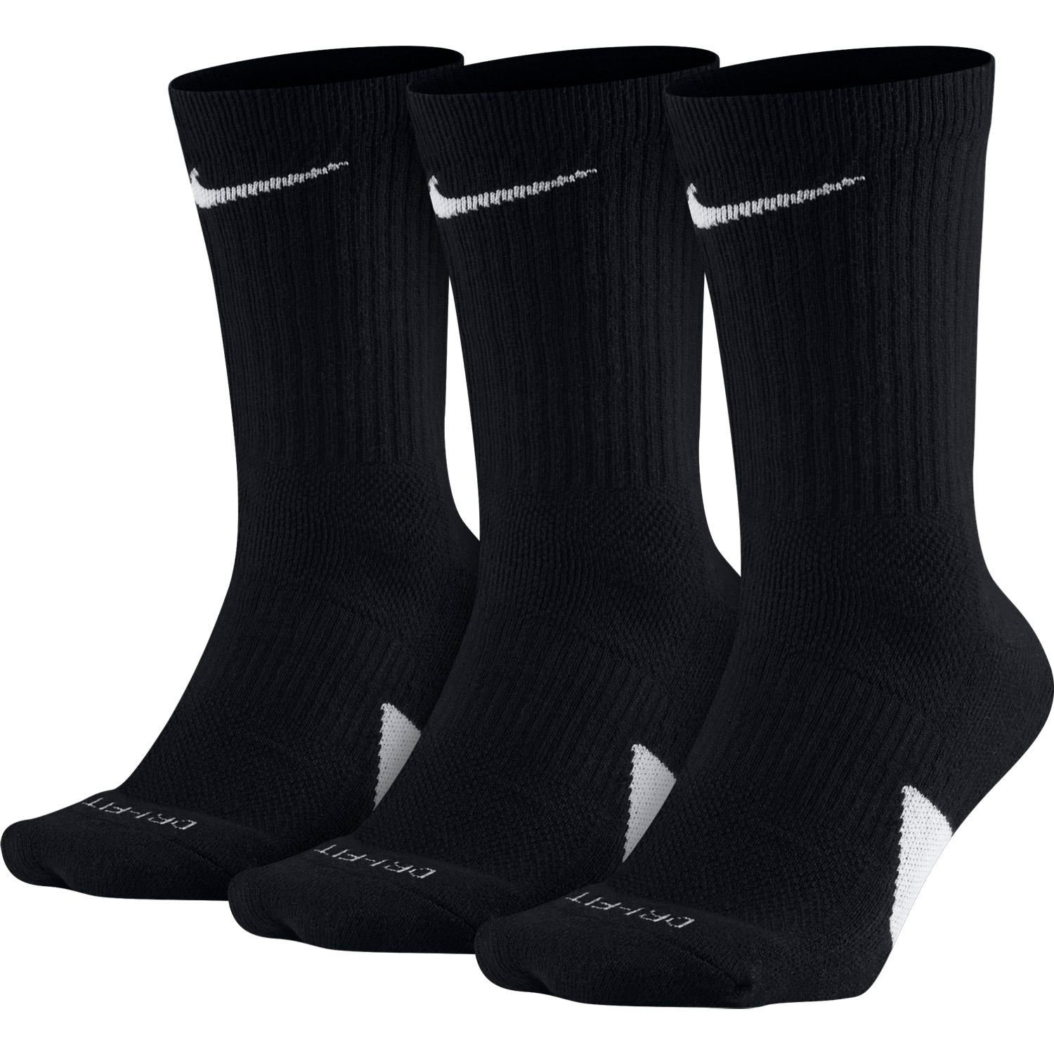 Elite Crew Basketball Socks 3 Pairs