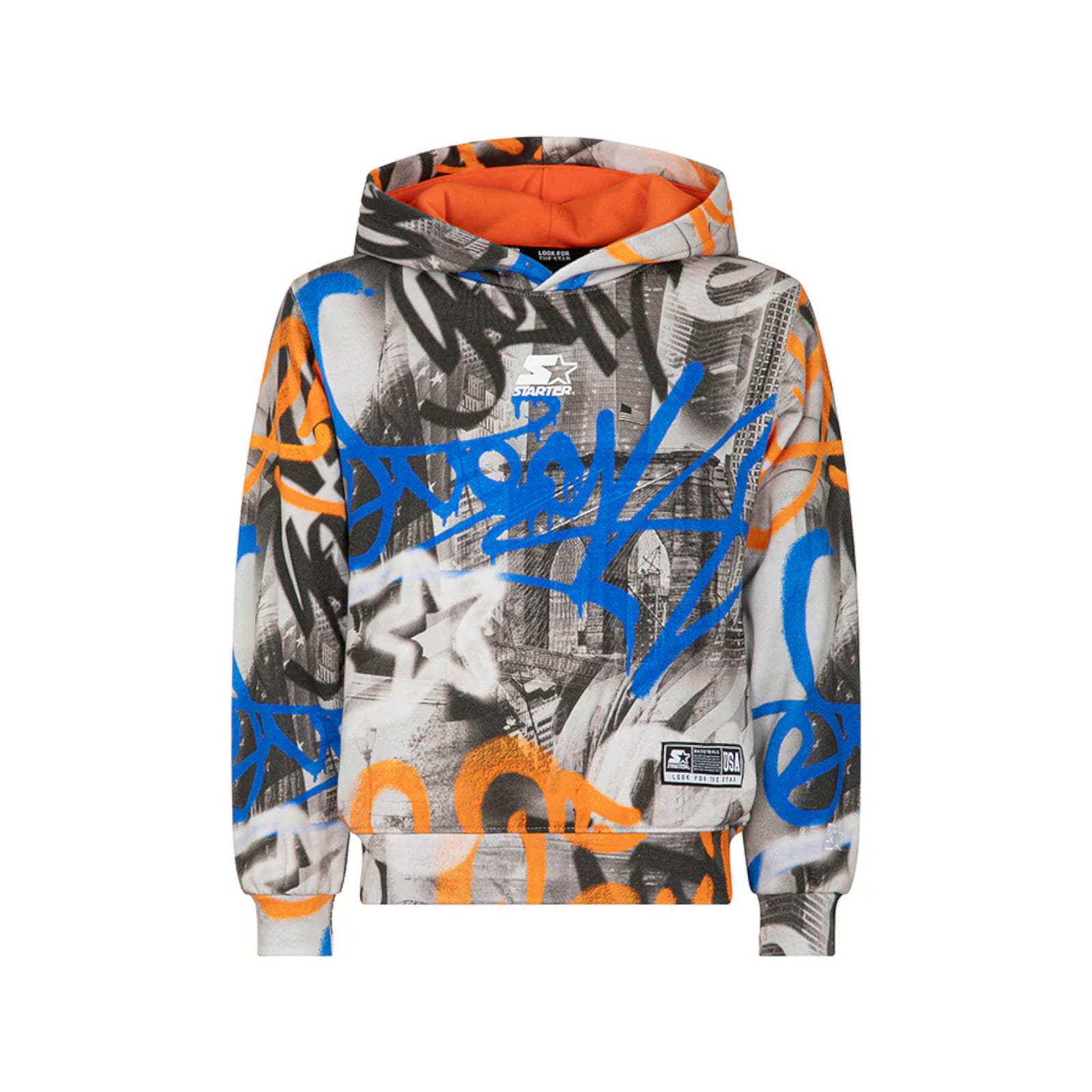 All Over Colored Wall Hoodie Junior
