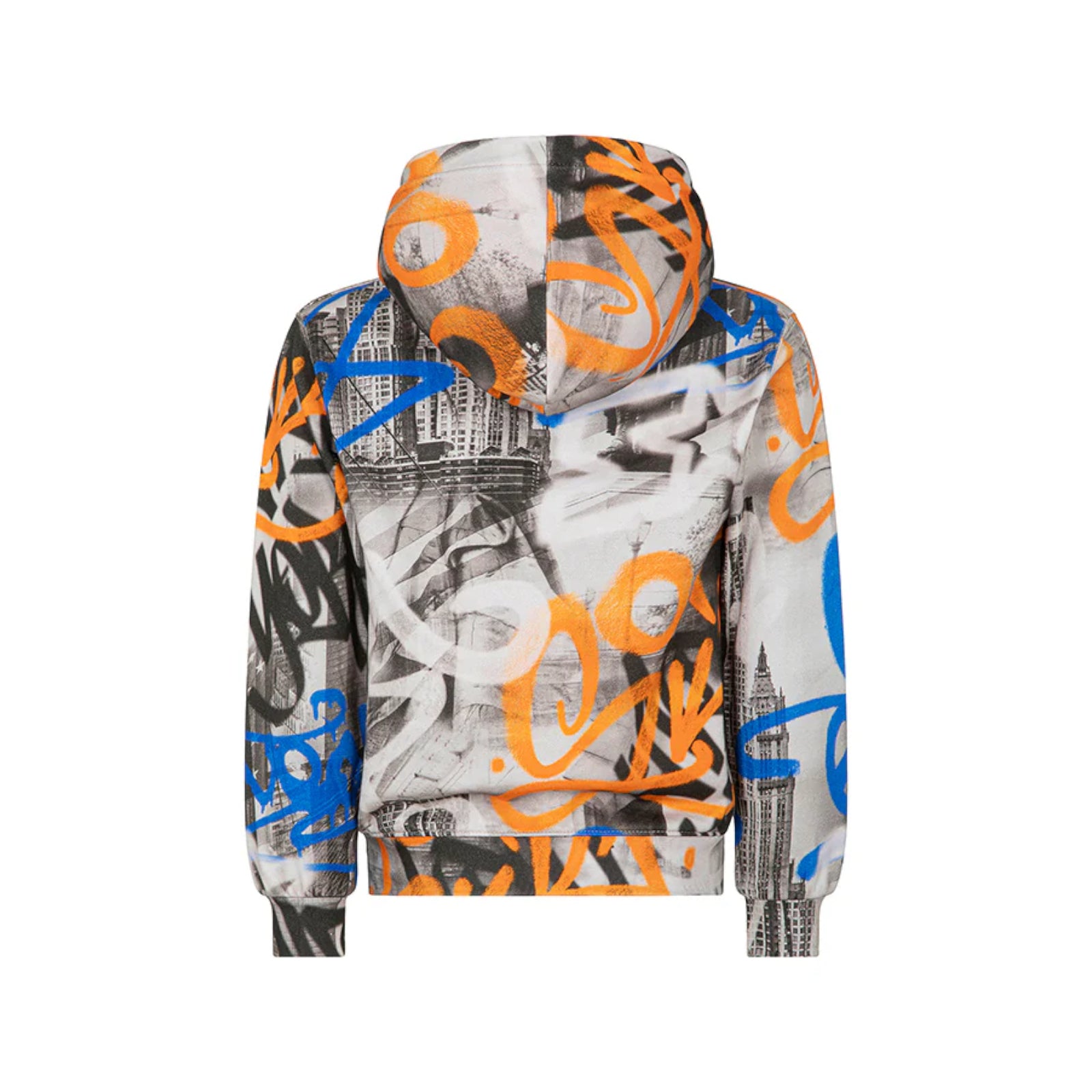 All Over Colored Wall Hoodie Junior