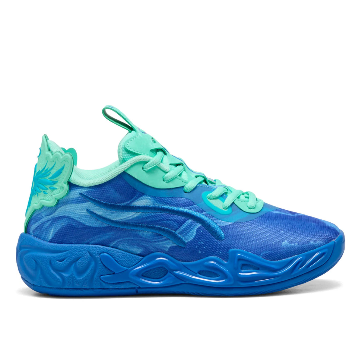 lamelo ball blue shoes
