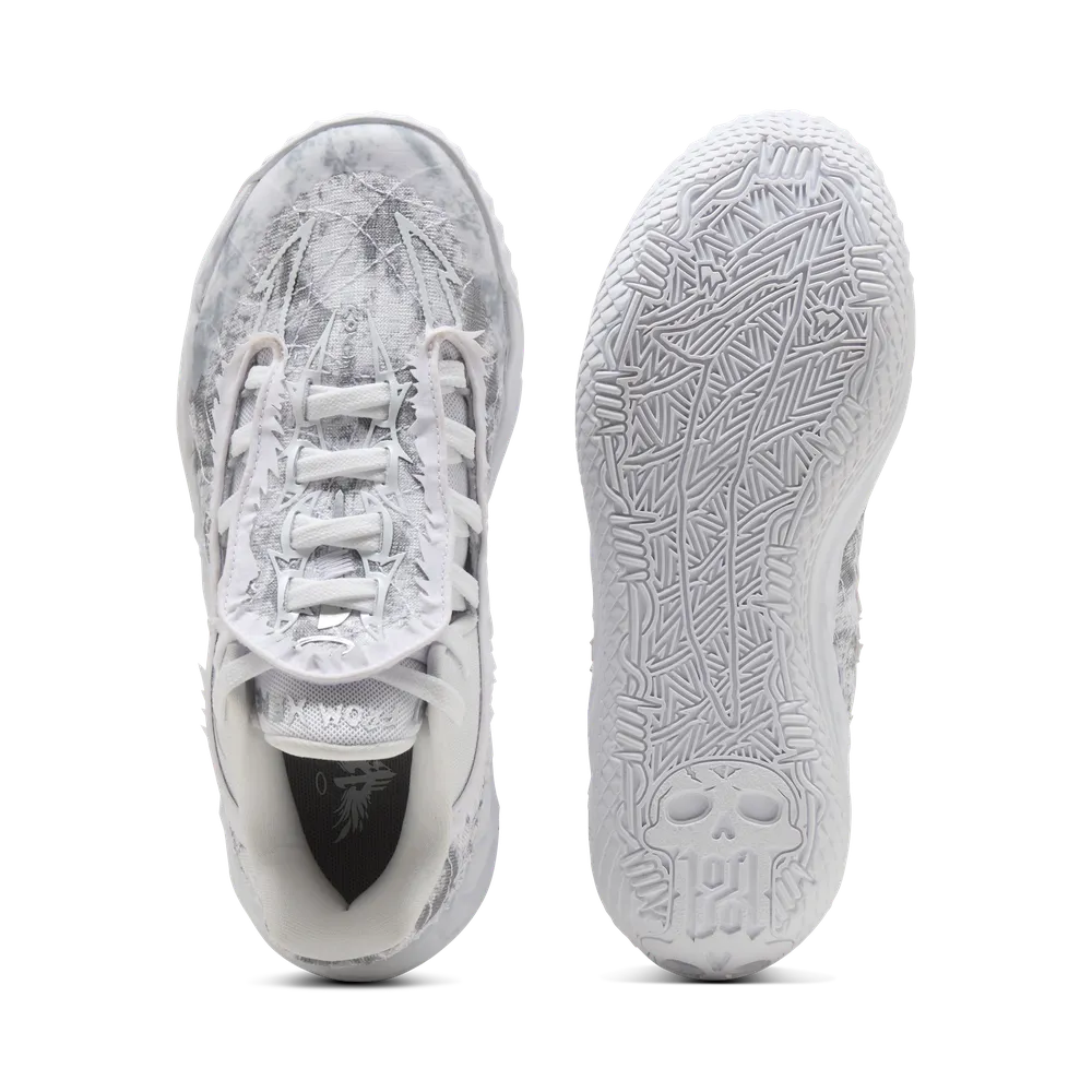 LaMelo Ball MB.05 GS Lo Team White Gray Echo