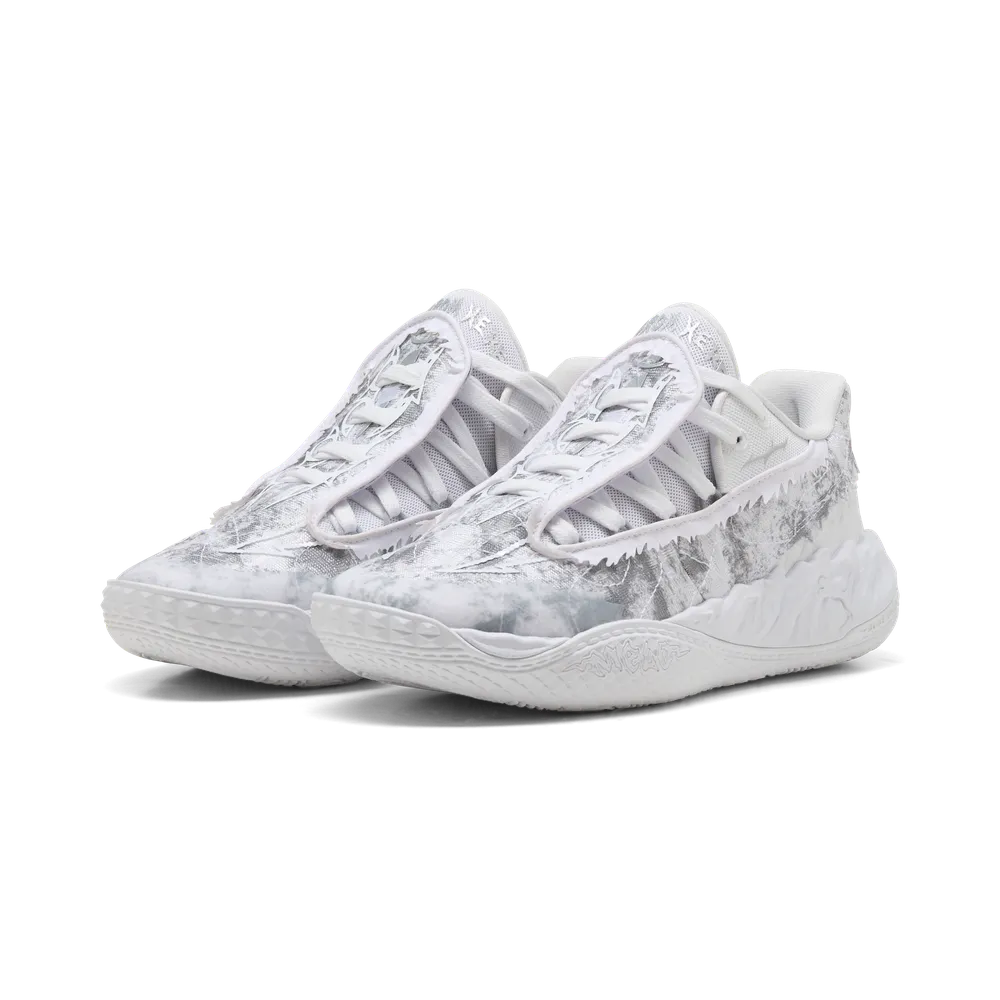LaMelo Ball MB.05 GS Lo Team White Gray Echo