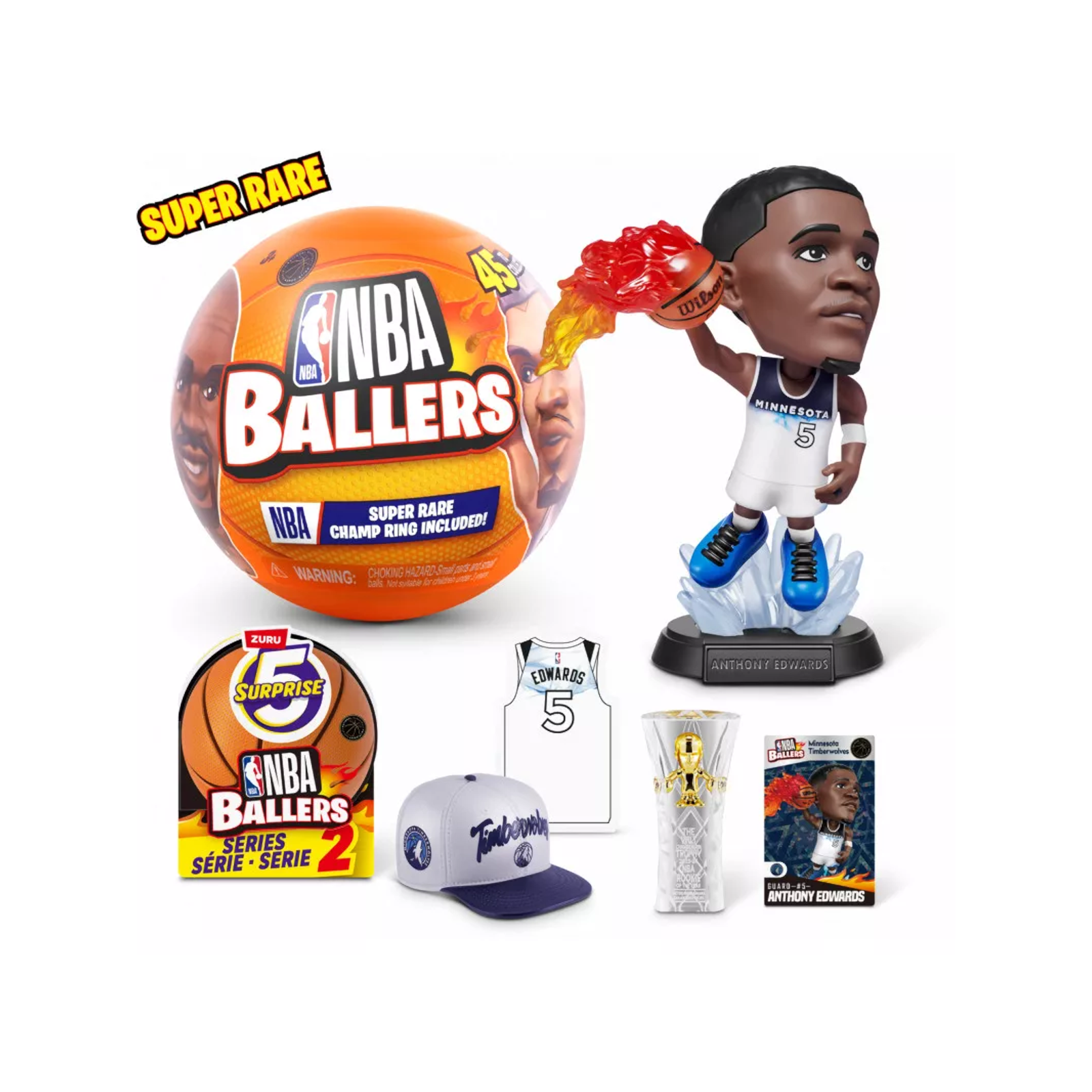 5 Surprise NBA Ballers Series 2 5 Surprise NBA Ballers Series 2