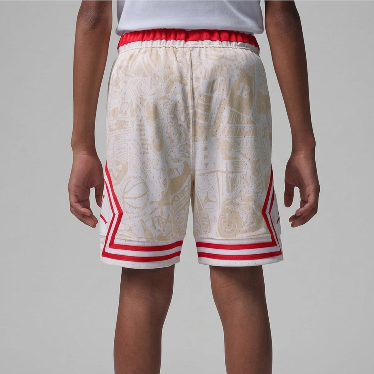 All-Over Print Sport Diamond Shorts Junior