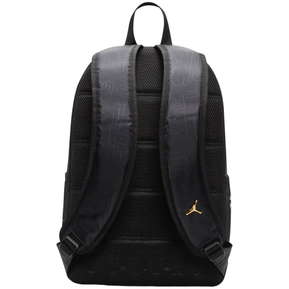 black leather jordan backpack with gold plate on front Alexander Wang Backpacks and bumbags Women Whether youre hitting the field or heading to the gym Jordan Diamond Backpack