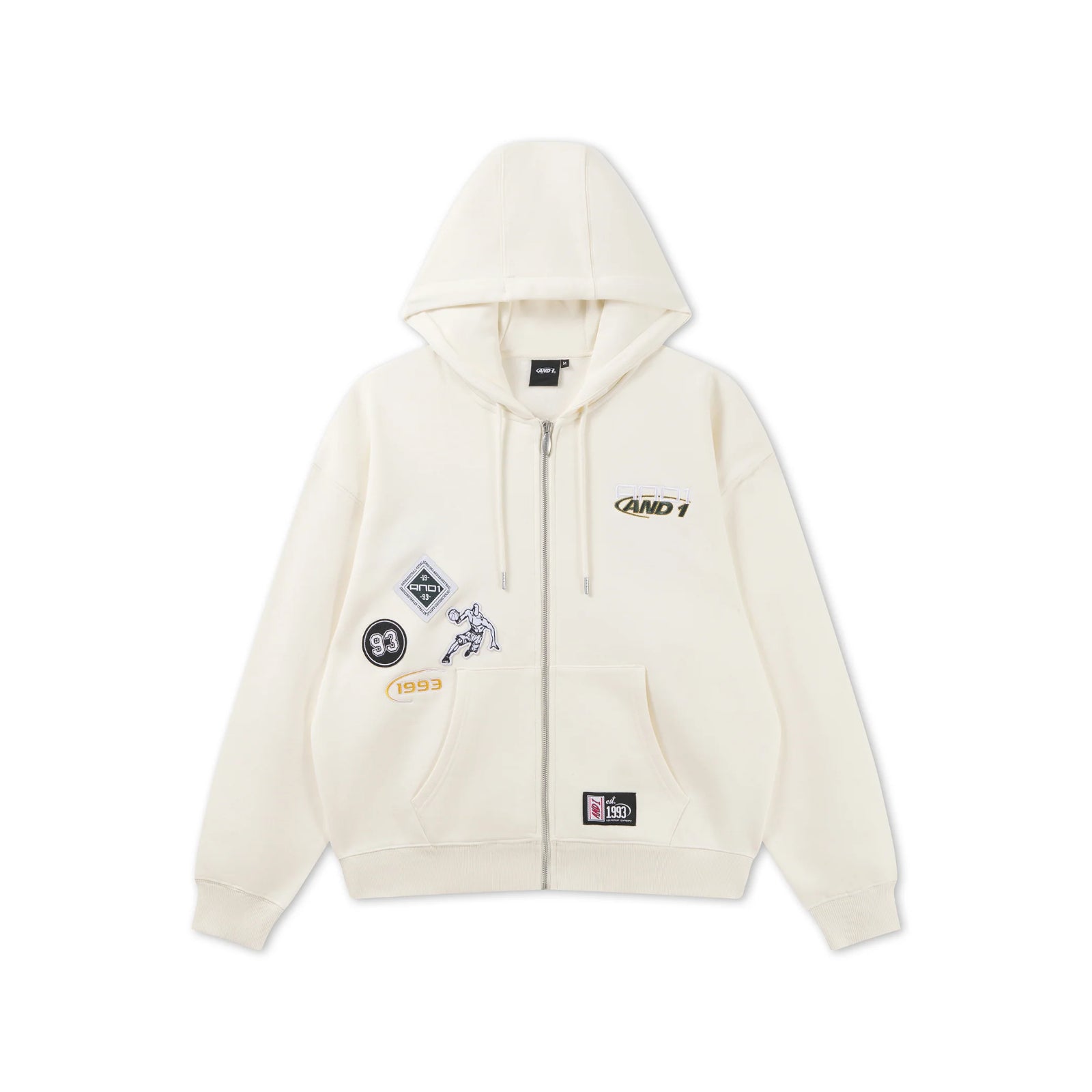 Respect The Game Multi Badge Full Zip Hoodie