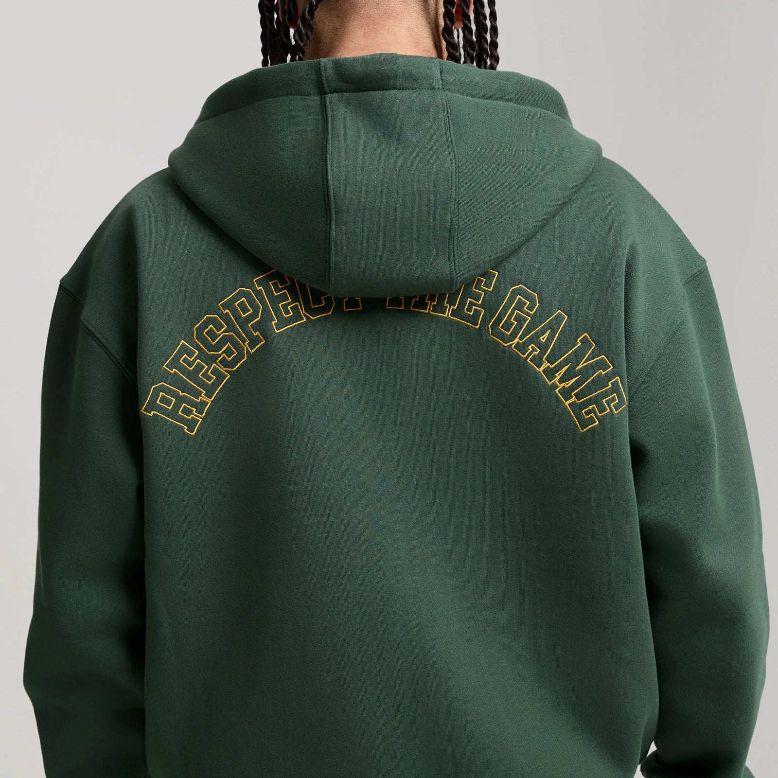 Respect The Game Multi Badge Full Zip Hoodie