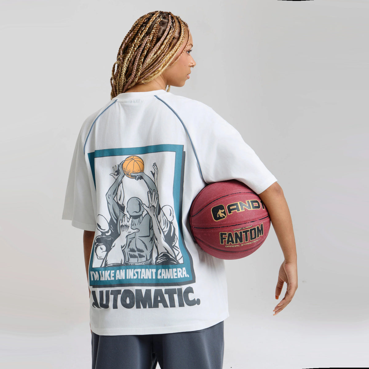 Camera Trash Talk Graphic Relaxed T-shirt