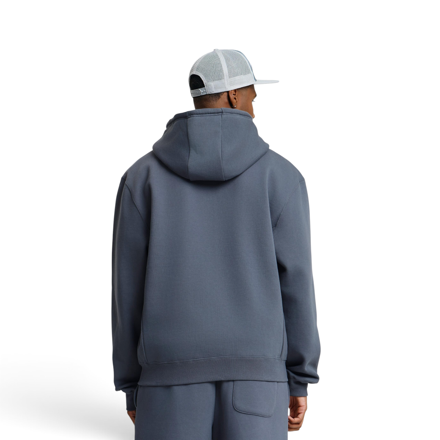 93 Basketball Piped Seam Detail Relaxed Hoodie
