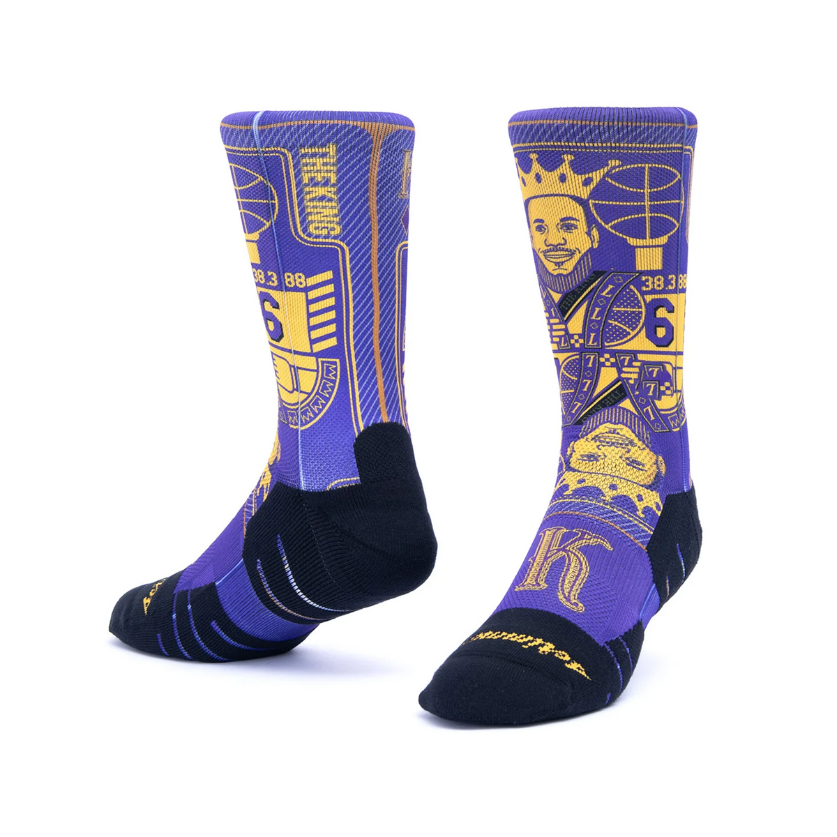 Competition Socks The King