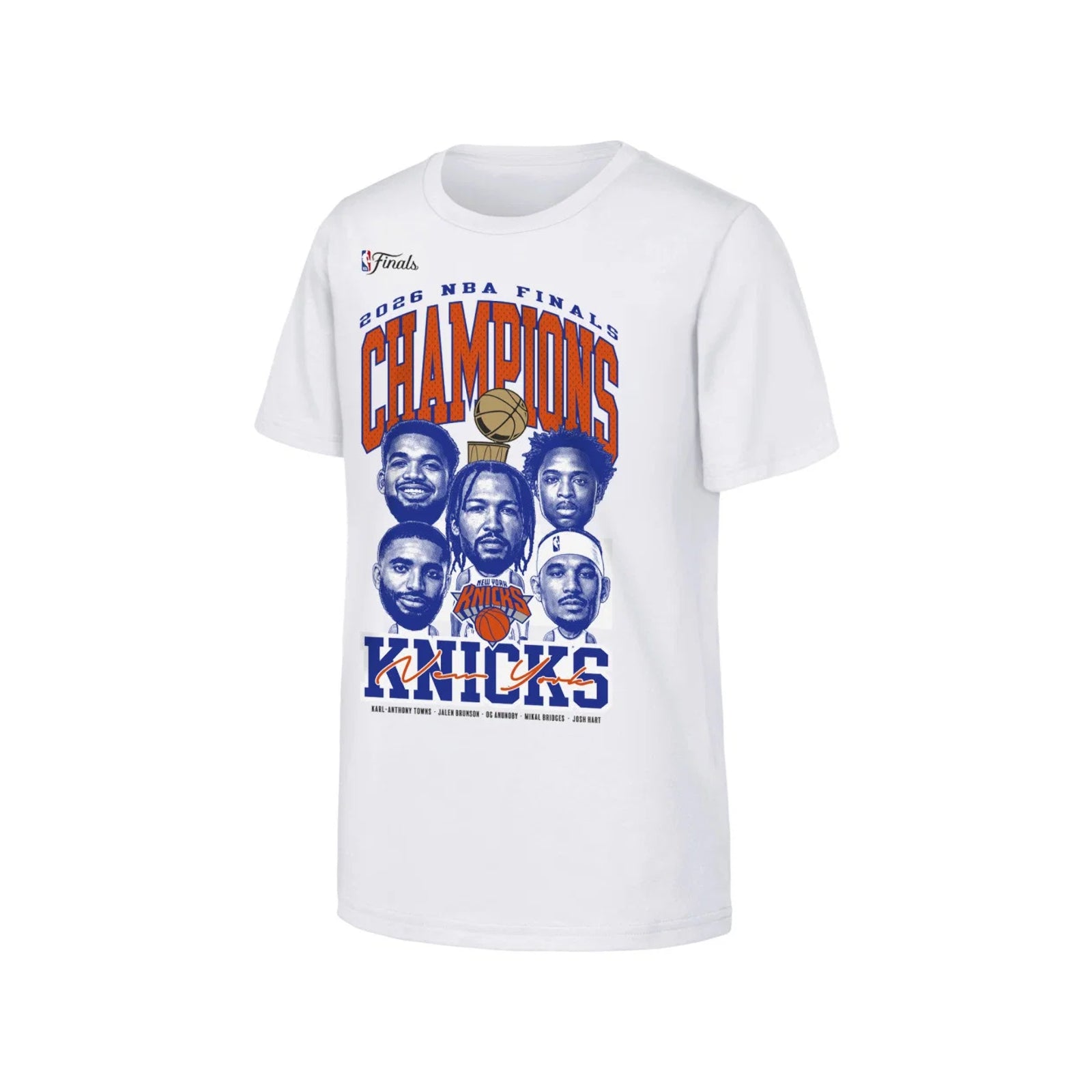 New York Knicks Campioni 2026 Faces Junior